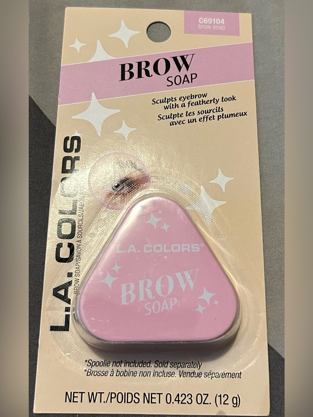 L.A. Colors Brow Soap - Pink Compact